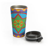 Travel Mug - Emerging Flower