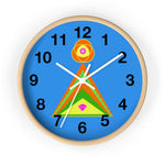 Wall Clock (Numbers) - Diamond Pyramid