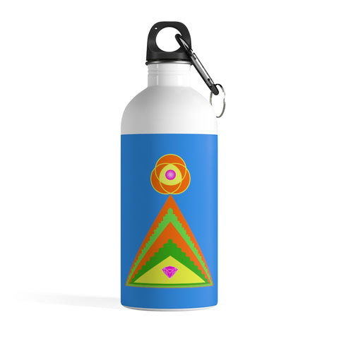 Water Bottle (Stainless Steel) - Diamond Pyramid