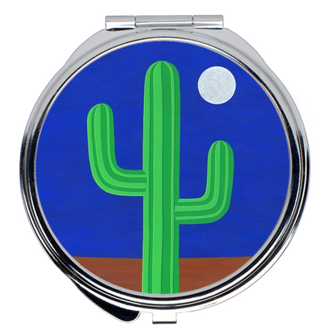 Compact Mirror - I Am Cactus