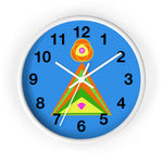 Wall Clock (Numbers) - Diamond Pyramid